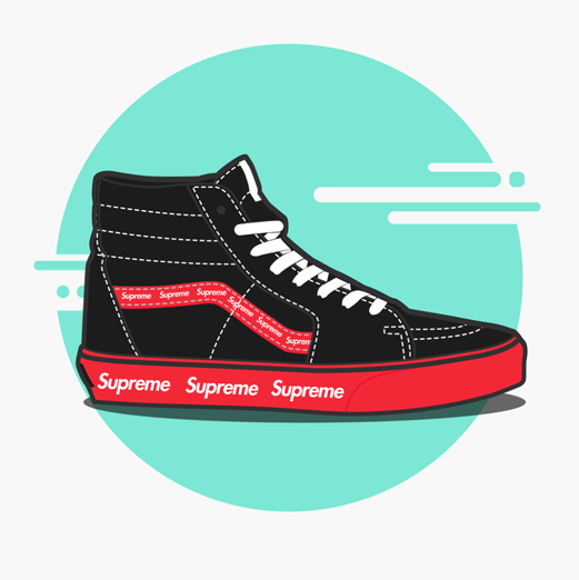 supreme sneaker